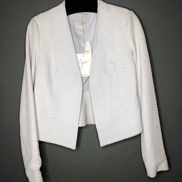 Joie Jackets & Blazers - NWT JOIE 'Sitra' Lamb Leather Jacket STONE MIST